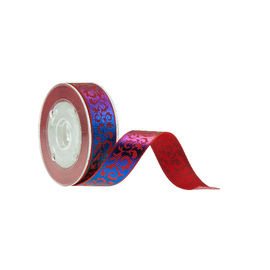 निजीकृत इंद्रधनुष रंगीन रिबन, 13 मिमी पॉलिएस्टर Grosgrain रिबन