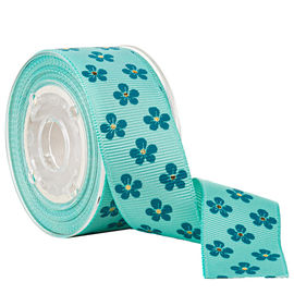 फूल मुद्रित Grosgrain रिबन, व्यक्तिगत Grosgrain रिबन कैंडी बैग लपेटकर